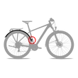 CUBE ACID MUDGUARD SET 60 26'' ST MOUNT 2.0 KERÉKPÁR SÁRVÉDŐ SZETT