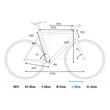 CUBE NATURE ALLROAD IRIDIUM´N´BLACK 28" XS/46CM 2021