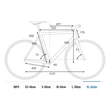 CUBE NATURE ALLROAD IRIDIUM´N´BLACK 28" XS/46CM 2021