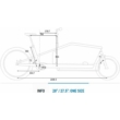 CUBE CARGO DUAL HYBRID 1000 FLASHWHITE'N'BLACK Elektromos Teherszállító Kerékpár 2022