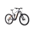 CUBE STEREO HYBRID 160 HPC SL 625 27.5 POLARSILVER´N´ORANGE FÉRFI ELEKTROMOS ÖSSZTELESZKÓPOS ENDURO MTB KERÉKPÁR 2022