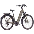 CUBE KATHMANDU HYBRID PRO 800 DUSTYOLIVE´N´GOLD - 2025 - TREKKING ELEKTROMOS KERÉKPÁR - EASY ENTRY 46 CM