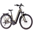 CUBE KATHMANDU HYBRID PRO 800 DUSTYOLIVE´N´GOLD - 2025 - TREKKING ELEKTROMOS KERÉKPÁR - EASY ENTRY 46 CM