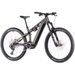 CUBE STEREO HYBRID ONE44 HPC TM DUSTYOLIVE´N´GOLD - 2025 - ÖSSZTELESZKÓPOS MTB ELEKTROMOS KERÉKPÁR - M - 29"