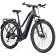GIANT EXPLORE E+ 2 STA GUNMETAL BLACK 2023 NŐI ELEKTROMOS TREKKING KERÉKPÁR