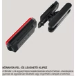 KNOG Blinder Link Rear Bike Light Kerékpár Nyereg Hátsó Lámpa
