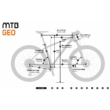 Ktm Ultra Ride 29 eve blue (orange+metallic blue) Férfi MTB Kerékpár 2021