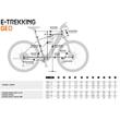 KTM MACINA SPRINT black matt (orange+grey) Férfi Elektromos Cross Trekking Kerékpár 2021