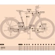 KTM MACINA GRAN 830  US 46 Unisex elektromos trekking- túra kerékpár MACHINE GREY MATT színben