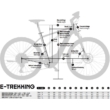 KTM Macina Style 720 TRAPÉZ sunset matt (champagne+black) Férfi Elektromos Trekking Kerékpár 2023