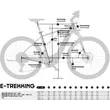 KTM Macina Style 720 EASY ENTRY sunset matt (champagne+black) Unisex Elektromos Trekking Kerékpár 2023