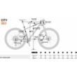KTM CITY LINE 28 night red (dark silver) Unisex City Kerékpár 2022