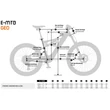 KTM MACINA CHACANA 591 FLAMING BLACK (GREY+ORANGE) FÉRFI ELEKTROMOS ÖSSZETELESZKÓPOS MTB KERÉKPÁR 2022