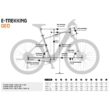 KTM MACINA CROSS 710 TRAPÉZ moss grey (chrome+orange) Női Elektromos Cross Trekking Kerékpár 2022