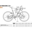 KTM MACINA STYLE 730 EASY ENTRY vital blue (black+silver) Uniszex Elektromos Trekking Kerékpár 2022