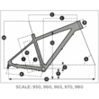 Scott Scale 965 Slate Grey Férfi MTB Kerékpár 2022