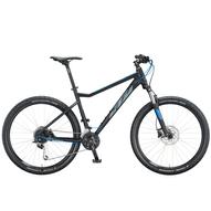 KTM ULTRA FUN 27 BLACK MATT (GREY+BLUE) 2020 FÉRFI MTB KERÉKPÁR