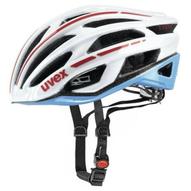 UVEX RACE 5 WHITE/RED/BLUE BUKÓSISAK
