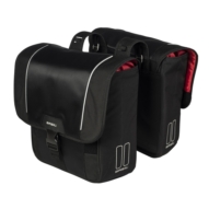 Basil dupla táska Sport Design Double Bag, Universal Bridge system, fekete