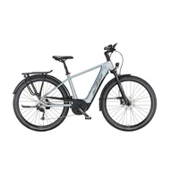 KTM MACINA TOUR P510 AZZURRO SILVER MATT(GREY+BLUE) 2023 FÉRFI ELEKTROMOS TREKKING KERÉKPÁR