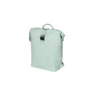 Basil egyoldalas táska és hátizsák SoHo Backpack Nordlicht, világítással, Hook ON, pasztel zöld