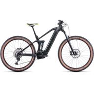 CUBE STEREO HYBRID 140 HPC RACE 625 29 GREY´N´GREEN Férfi Elektromos Összteleszkópos MTB Kerékpár 2022