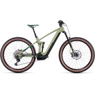 CUBE STEREO HYBRID 140 HPC SL 750 29 GREEN´N´FLASHGREEN Férfi Elektromos Összteleszkópos MTB Kerékpár 2022