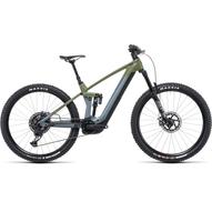 CUBE STEREO HYBRID 140 HPC TM 750 29 FLASHGREY´N´OLIVE Férfi Elektromos Összteleszkópos MTB Kerékpár 2022