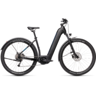 CUBE NURIDE HYBRID PERFORMANCE 625 ALLROAD black´n´novablue Unisex Elektromos MTB Kerékpár 2021