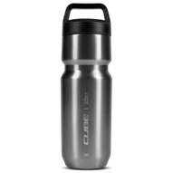 CUBE Stainless Steel Bottle Arc 500 insulated ACÉL KERÉKPÁROS KULACS - brushed grey