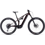 CUBE STEREO HYBRID ONE55 C:68X SLX 750 LIQUIDRED´N´CARBON 2024 FÉRFI ELEKTROMOS ÖSSZTELESZKÓPOS MTB KERÉKPÁR