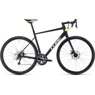 CUBE ATTAIN RACE BLACK N WHITE 2023 FÉRFI ORSZGÚTI KERÉKPÁR