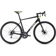 CUBE ATTAIN RACE BLACK N WHITE 2023 FÉRFI ORSZGÚTI KERÉKPÁR