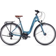 CUBE TOURING METALPETROL N GREEN EASY ENTRY 2023 UNISEX TREKKING KERÉKPÁR