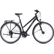 CUBE TOURING BLACK N METAL TRAPÉZ 2023 NŐI TREKKING KERÉKPÁR