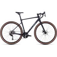 CUBE NUROAD PRO METALBLACK N GREY 2023 FÉRFI GRAVEL KERÉKPÁR