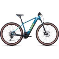 CUBE REACTION HYBRID RACE 625 29 BLUE´N´LIME Férfi Elektromos MTB Kerékpár 2022