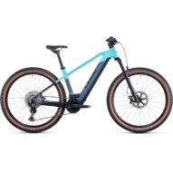 CUBE REACTION HYBRID SLT 750 29 DENIM´N´ICEBLUE Férfi Elektromos MTB Kerékpár 2022