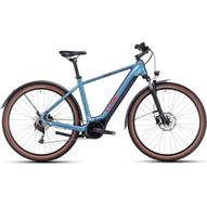 Cube Nuride Hybrid Performance 625 Allroad metalblue´n´red Férfi Elektromos Cross Trekking Kerékpár 2023