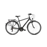 KROSS TRANS 1.0 M BLACK / GREY 2022 FÉRFI TREKKING KERÉKPÁR