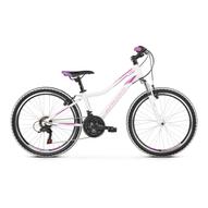 KROSS LEA JR 1.0 24" WHITE / PINK / PURPLE 2022 GYEREK KERÉKPÁR