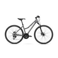 KROSS EVADO 6.0 D GRAPHITE / BLACK 2022 NŐI CROSS KERÉKPÁR