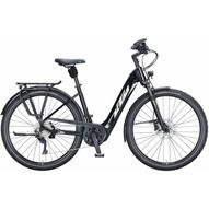 KTM MACINA TOUR CX 610 EASY ENTRY metallic black (white+golden green) Unisex Elektromos Trekking Kerékpár 2021