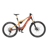 KTM MACINA KAPOHO EXONIC CX-R Di2  M/43 Összteleszkópos elektromos  MTB kerékpár BURNT'FRESH ORANGE+CARBON színben