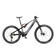 KTM MACINA KAPOHO PRO LTD  M/43 Összteleszkópos elektromos  MTB kerékpár GREY MATT+FLAMING BLACK színben