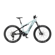 KTM MACINA LYCAN 771 GLORIOUS Di2  M/43 Összteleszkópos elektromos  MTB kerékpár PALE MINT+BLACK MATT színben