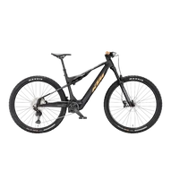 KTM MACINA SCARP SX ELITE  L/48 Összteleszkópos elektromos  MTB kerékpár FLAMING BLACK MATT színben