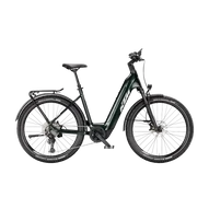 KTM MACINA AERA 872 LFC  US 43 Unisex elektromos MTB kerékpár SMARAGD BLACK színben