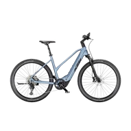 KTM MACINA CROSS CX 810  D 51 Női elektromos crosstrekking kerékpár STEEL BLUE MATT színben