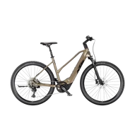 KTM MACINA CROSS CX 820  D 46 Női elektromos crosstrekking kerékpár OLIVE PEARL színben